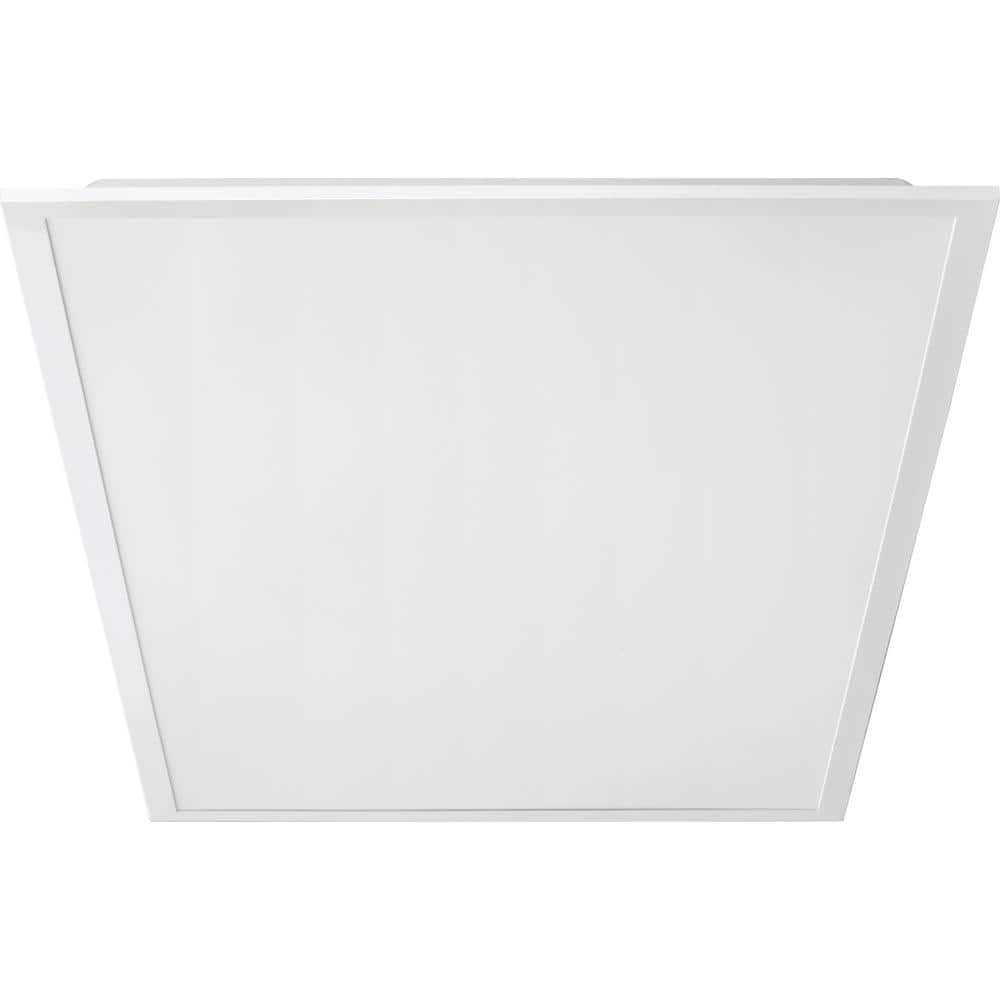 Lithonia Lighting Contractor Select CPX 2 ft. x 4 ft. White Integrated LED 4692 Lumens Flat Panel Light, 4000K