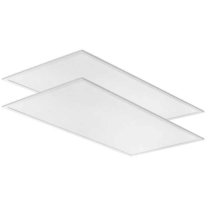 Lithonia Lighting CPX 23.8 in x 47.8 in. 200-Watt Equivalence 4000 Lumen Integrated LED White Troffer Light 4000K (2-Pack)