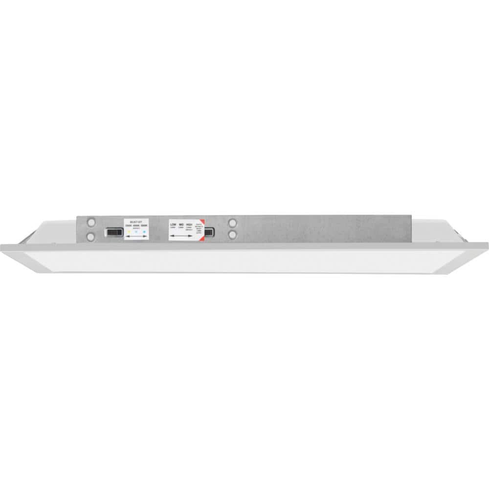 Lithonia Lighting Contractor Select CPX 2 ft. x 4 ft. Adjustable Lumens Integrated LED Panel Light with Switchable White Color Temperature