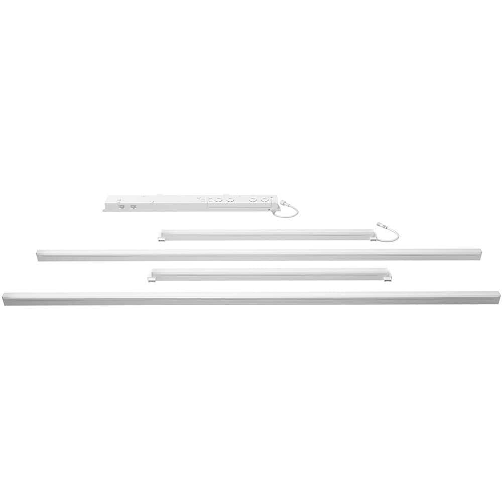 Lithonia Lighting Contractor Select LFRM 23.78 in. x 47.76 in. 4000/5000/6000 Lumens 3500K/4000K/5000K White Integrated LED Troffer Light