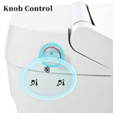 Logmey Elongated Smart Bidet Toilet with Heated Seat, Auto Flush, and Night Light