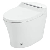 Logmey Elongated Smart Bidet Toilet with Heated Seat, Auto Flush, and Night Light