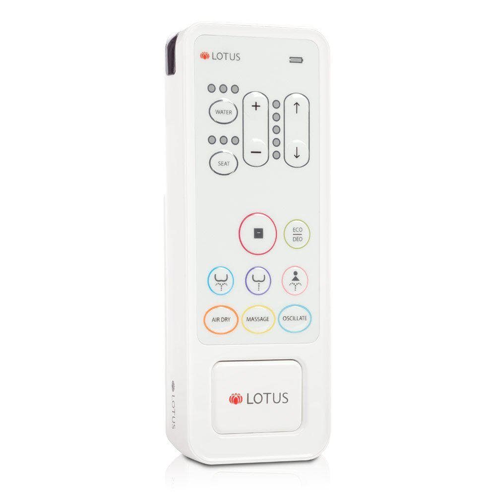 Lotus ATS-1000 Smart Electric Bidet Seat for Elongated Toilets in White