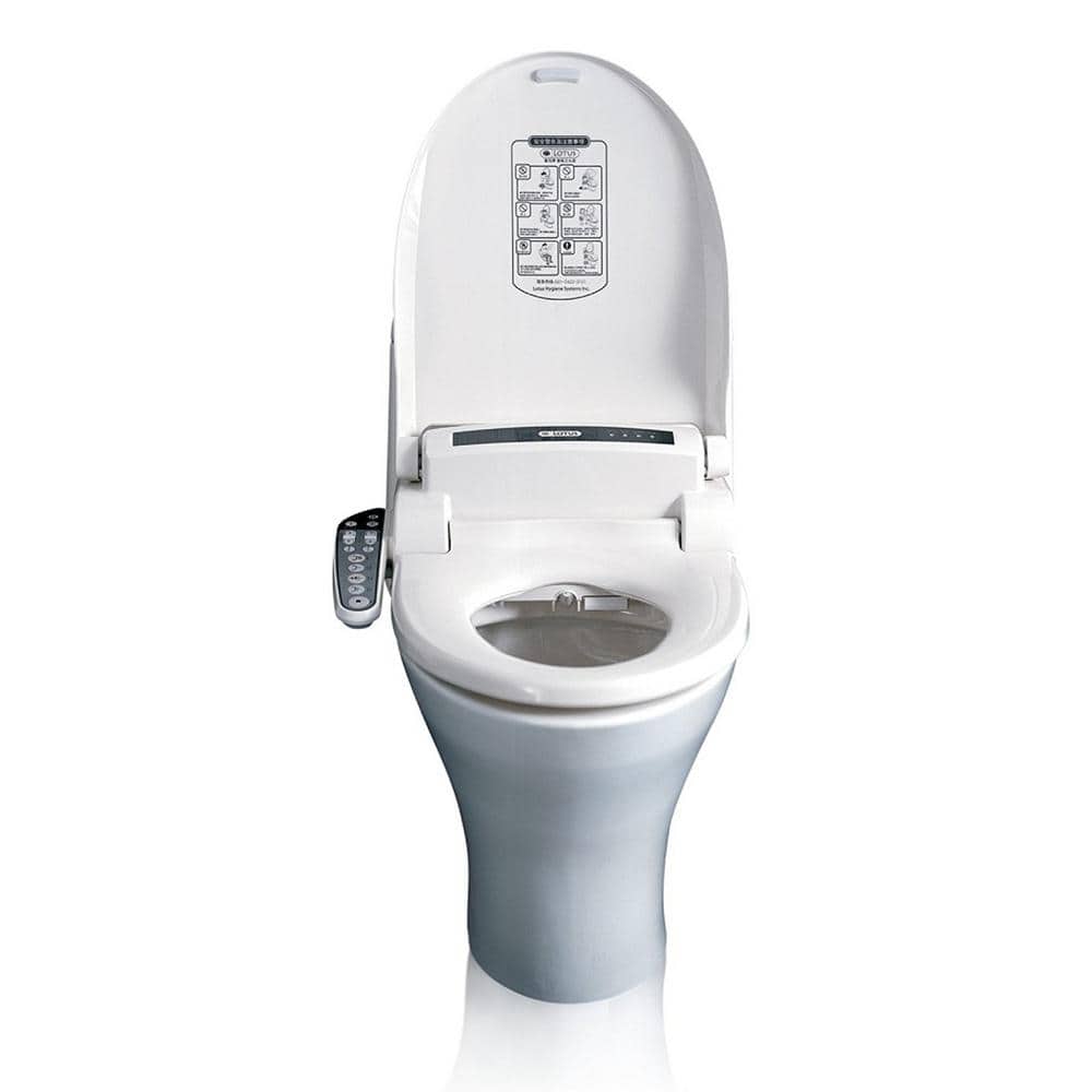 Lotus Smart Hygiene Seat ATS-908L Advanced Smart Electric Bidet Toilet Seat in White