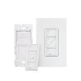 Lutron Caseta Smart Dimmer Switch 3-Way Kit with Remote, 150 Watt LED Bulbs/2 Points of Control, White (P-DIM-3WAY-WH)