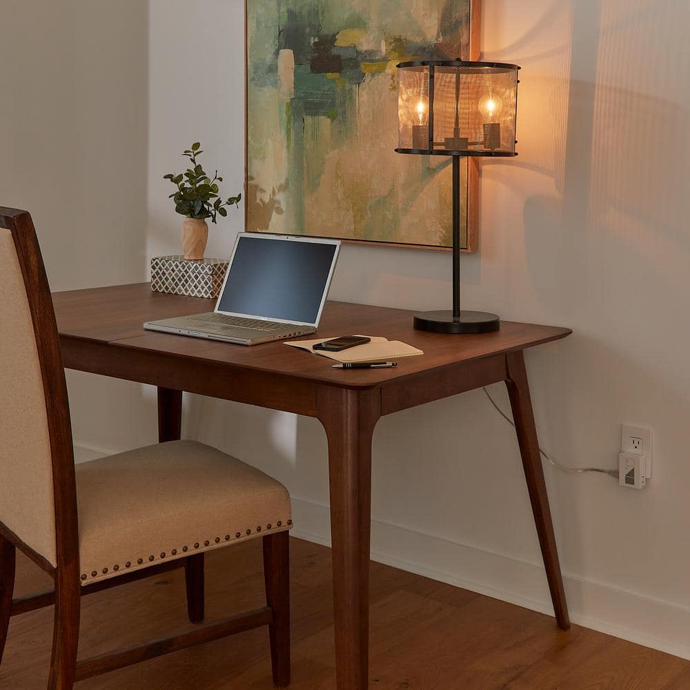 Lutron Caseta Smart Lighting Lamp Dimmer for Table Lamps, 100W LED Bulbs (PD-3PCL-WH)