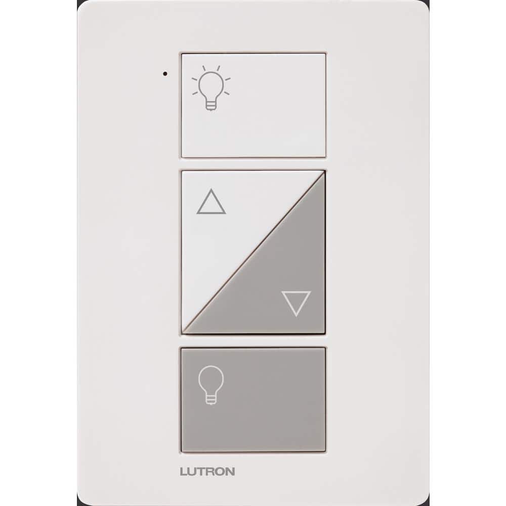 Lutron Caseta Smart Lighting Lamp Dimmer for Table Lamps, 100W LED Bulbs (PD-3PCL-WH)