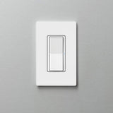 Lutron Claro Smart Switch for Caseta, On/Off Control of Lights/Fans, 5-Amp/Neutral Wire Required, White (DVRF-5NS-WH-R)