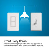 Lutron Caseta Smart Switch Starter Kit with Smart Hub, Neutral Wire Required, White (P-BDG-PKG1WS)