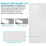 LUXRITE 2 ft. x 2 ft. Integrated LED Flat Panel Light 30/35/40-Watt 3 Color Selectable, 3750/4375/5000 Lumens ETL DLC (4-Pack)