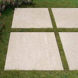 Sample – Alpe White 6 in. x 6 in. x 0.75 in. Stone-Look Porcelain Paver
