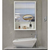 Unbranded 17.5 in. x 23.5 in. Surface Mount Medicine Cabinet Bathroom Storage, Mirrored Vanity Medicine Chest with 3 Shelves