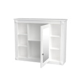 35 in. W x 29 in. H Rectangular MDF Medicine Cabinet with Mirror