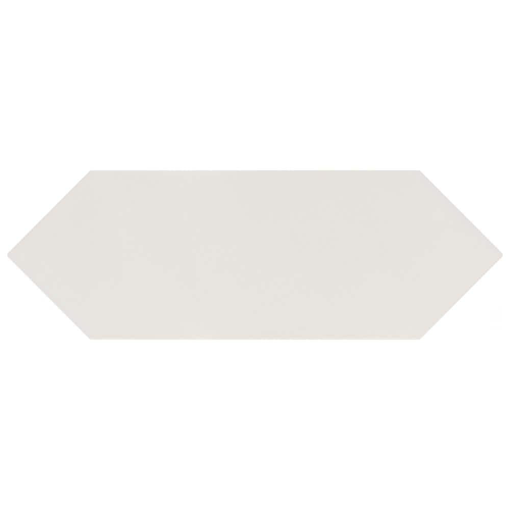 Merola Tile Kite Light Grey 4 in. x 11-3/4 in. Porcelain Subway Floor and Wall Tile (11.81 sq. ft. / case)