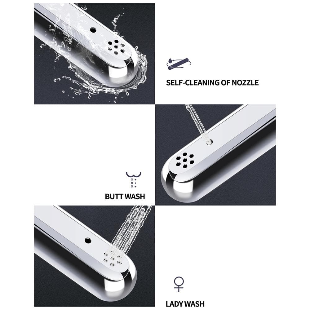 MEDUNJESS H-G Elongated Smart Toilet 1.34 GPF with Auto Features & Heated Seat