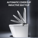 MEDUNJESS M-D Elongated Smart Bidet Toilet with Auto Features and Heated Seat