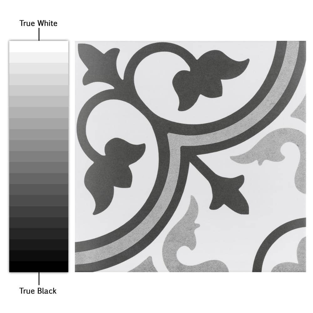 Merola Tile Amberes Classic Encaustic 12-3/8 in. x 12-3/8 in. Ceramic Floor and Wall Tile (10.96 sq. ft. / case)