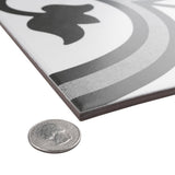 Merola Tile Amberes Classic Encaustic 12-3/8 in. x 12-3/8 in. Ceramic Floor and Wall Tile (10.96 sq. ft. / case)
