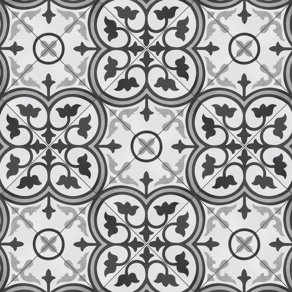 Merola Tile Amberes Classic Encaustic 12-3/8 in. x 12-3/8 in. Ceramic Floor and Wall Tile (10.96 sq. ft. / case)