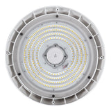 Metalux 13 in. Round 400-Watt Equivalent Integrated LED White High Bay Light