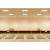 Metalux 2 ft. x 2 ft. White Integrated LED Drop Ceiling Troffer Light with 3200 Lumens, 3500K