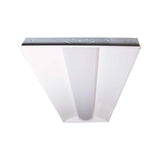 Metalux 2 ft. x 4 ft. 64-Watt Equivalent Integrated LED White Center Lens Troffer, 4000K Bright White
