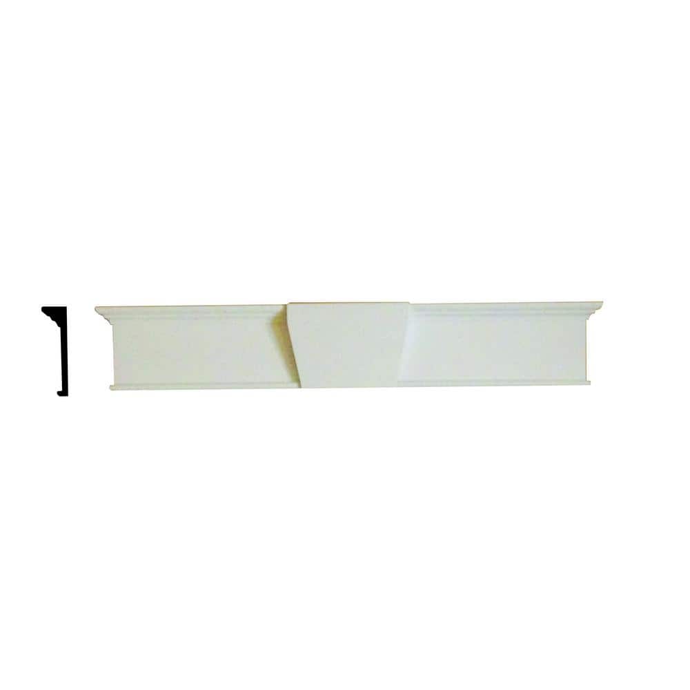 Minute Molding 2-1/2 in. x 6-1/2 in. x 45-1/2 in. Plastic Decorative Door Casing