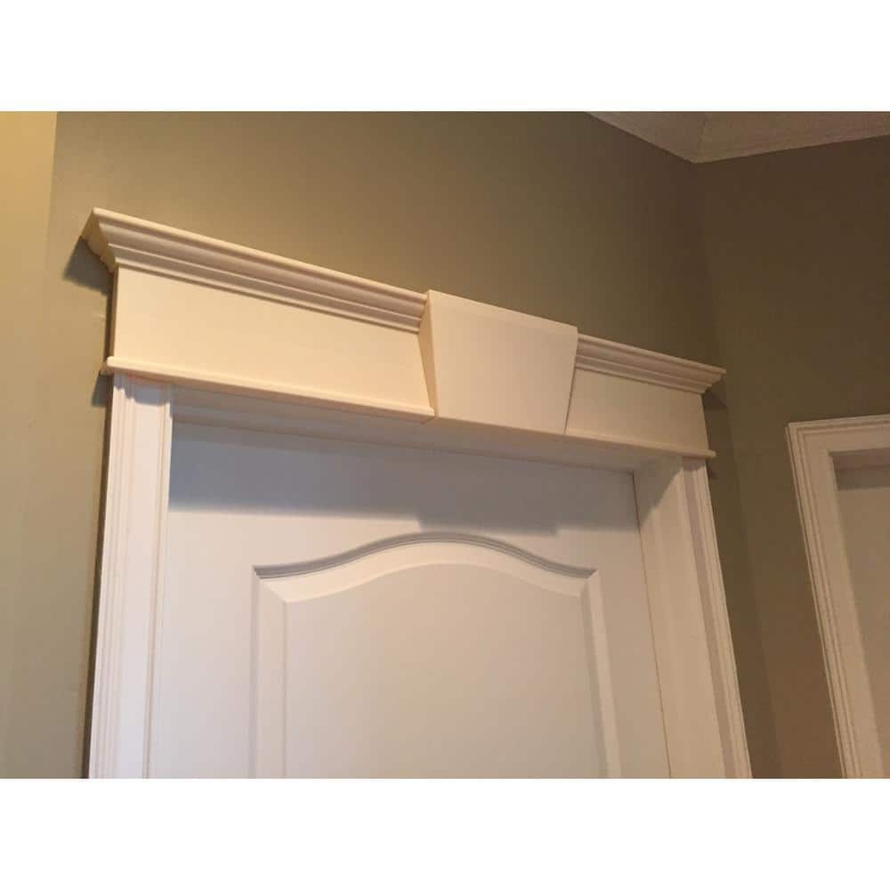 Minute Molding 2-1/2 in. x 6-1/2 in. x 45-1/2 in. Plastic Decorative Door Casing