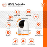Mobi Defender - Smart Home Security Cameras (4-Pack)