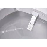 MOEN 3-Series Elongated Bidet Toilet in White with Heated Water and Remote Control