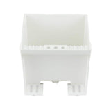 MUSTEE Utilatub 20x24 Structural Thermoplastic Wall-Mount Utility Tub, White