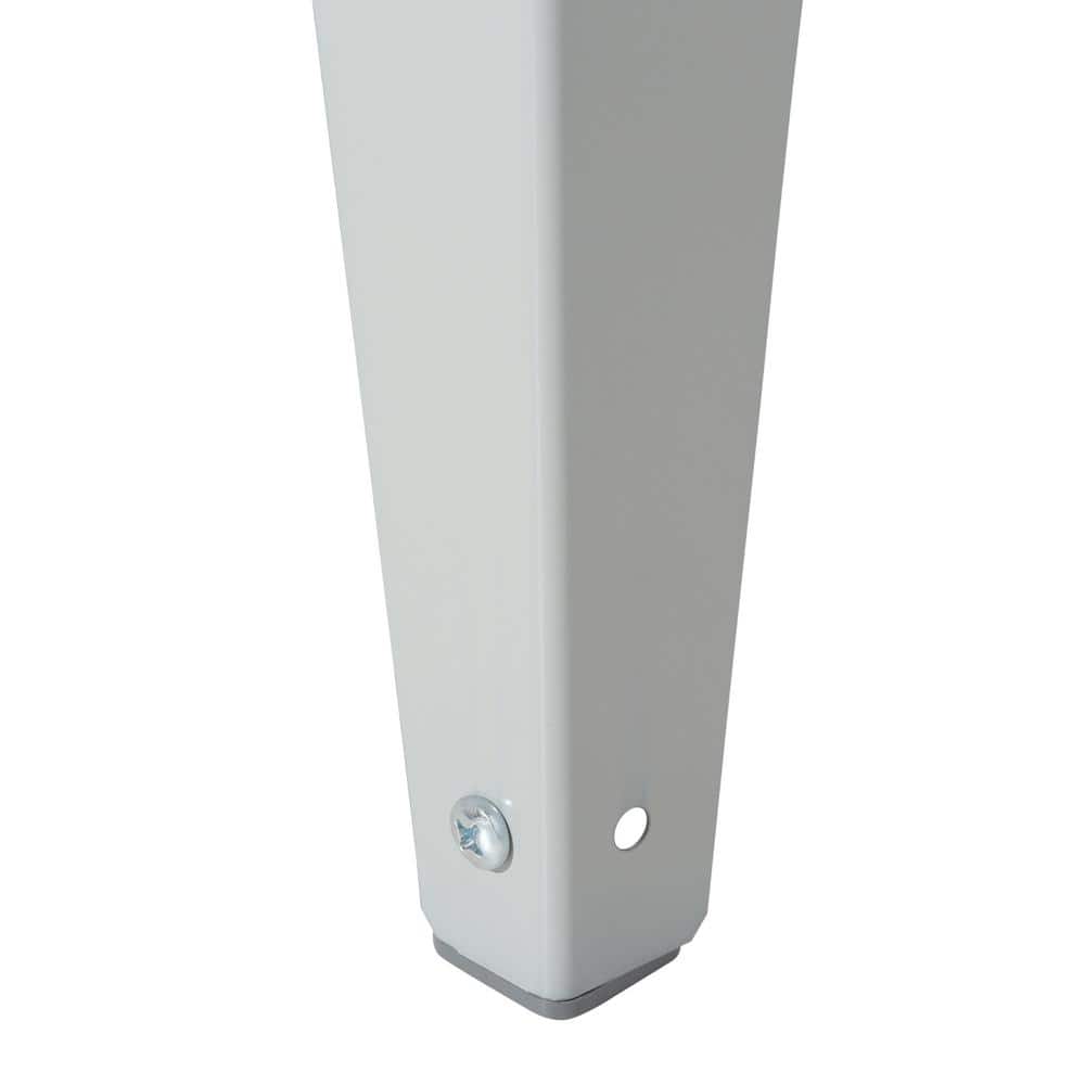 MUSTEE Utilatub Combo 24 in. x 18 in. White Polypropylene Floor Mounted Laundry Tub