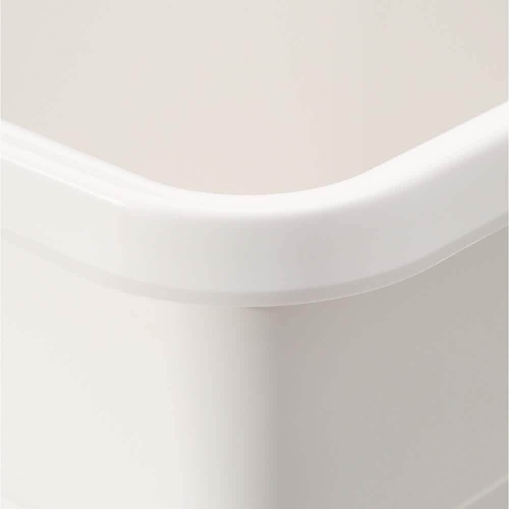 MUSTEE Utilatub Combo 24 in. x 18 in. White Polypropylene Floor Mounted Laundry Tub