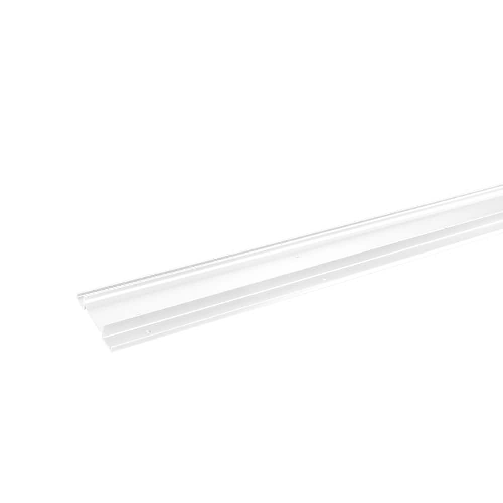 NewTechWood Allure 8 ft. Aluminum Drink Rail in White