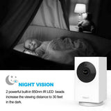 NexHT Smart WiFi 1080p Wireless Security Camera with Night Vision, 2-Way Audio, Cloud Storage, Auto Track Pan/Tilt/Zoom