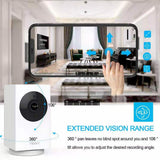 NexHT Smart WiFi 1080p Wireless Security Camera with Night Vision, 2-Way Audio, Cloud Storage, Auto Track Pan/Tilt/Zoom