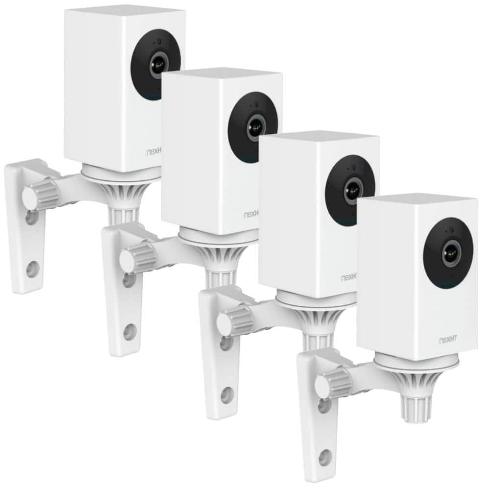 NexHT WiFi 1080p Wireless Security Camera with Night Vision, 2-Way Audio, Cloud Storage, Auto Track Pan/Tilt/Zoom (4-Pack)