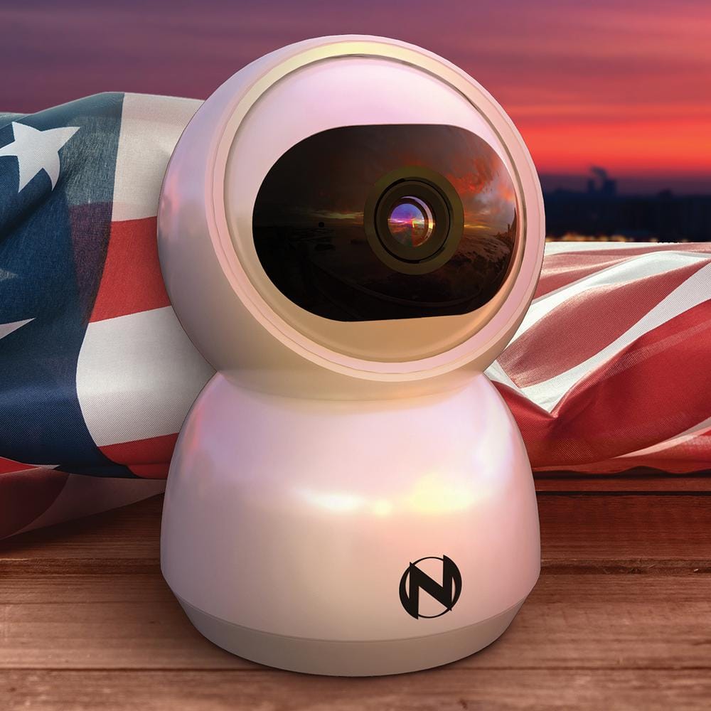 Night Owl 3MP HD+ Plug-In Indoor Wireless Pan and Tilt Security Camera