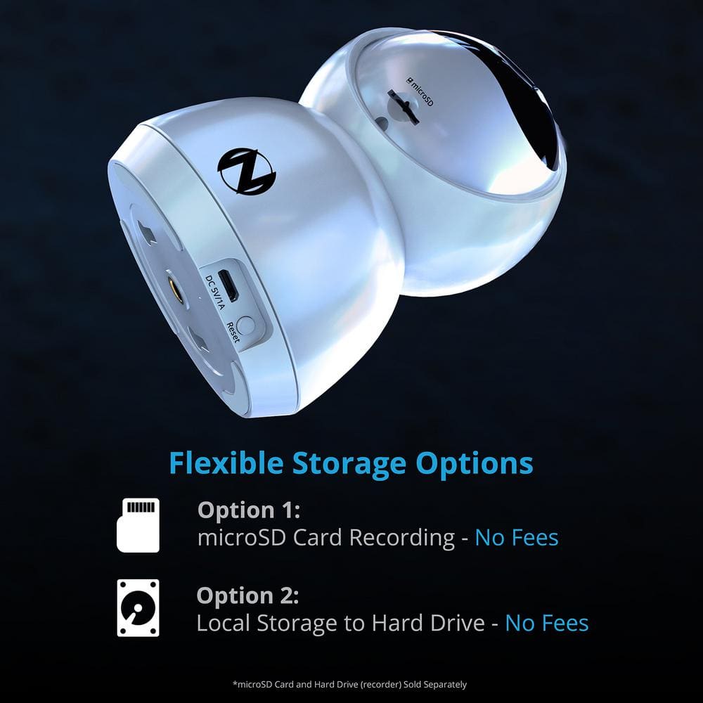 Night Owl 3MP HD+ Plug-In Indoor Wireless Pan and Tilt Security Camera