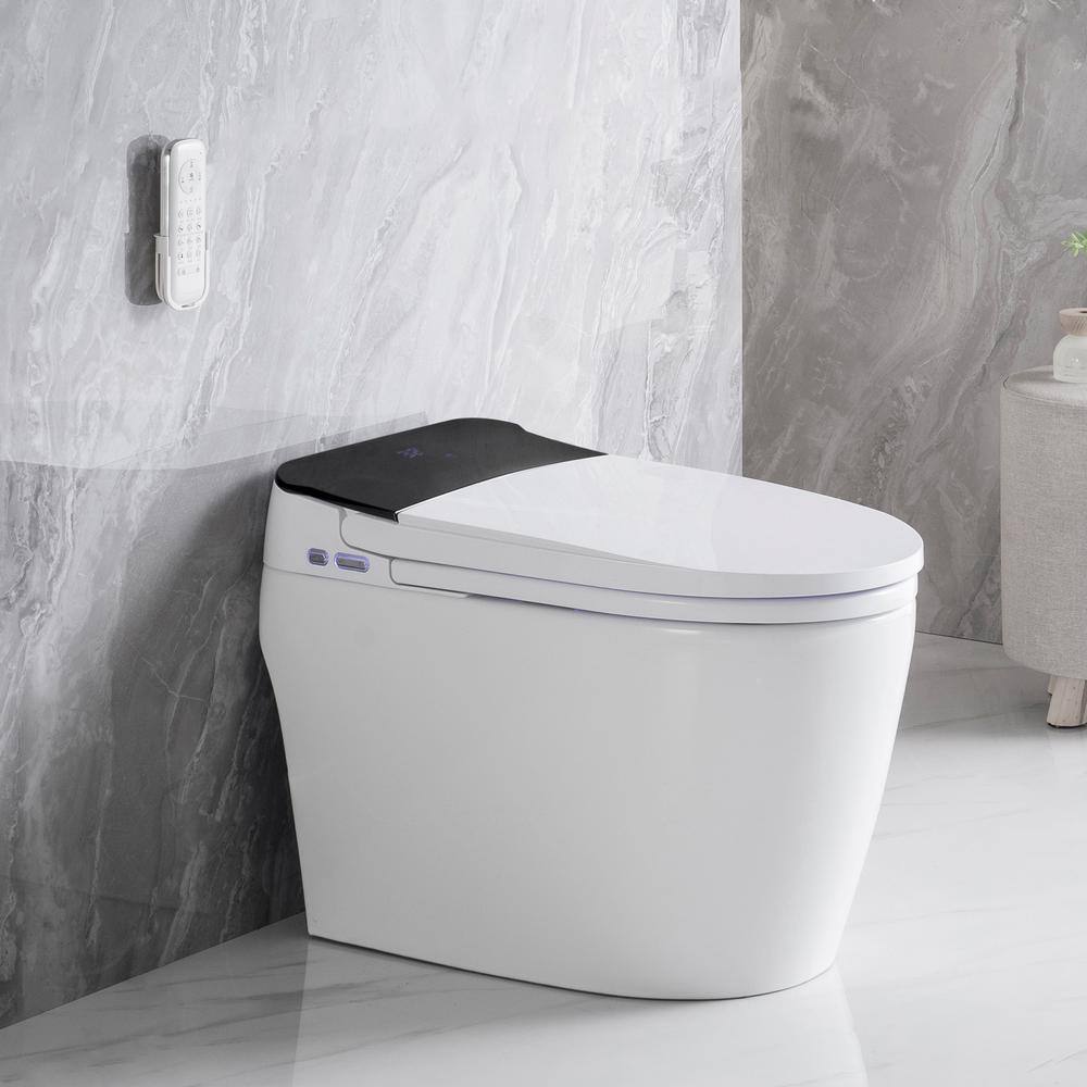 Nivencai Smart Elongated Bidet Toilet - Heated Seat & Self-Cleaning