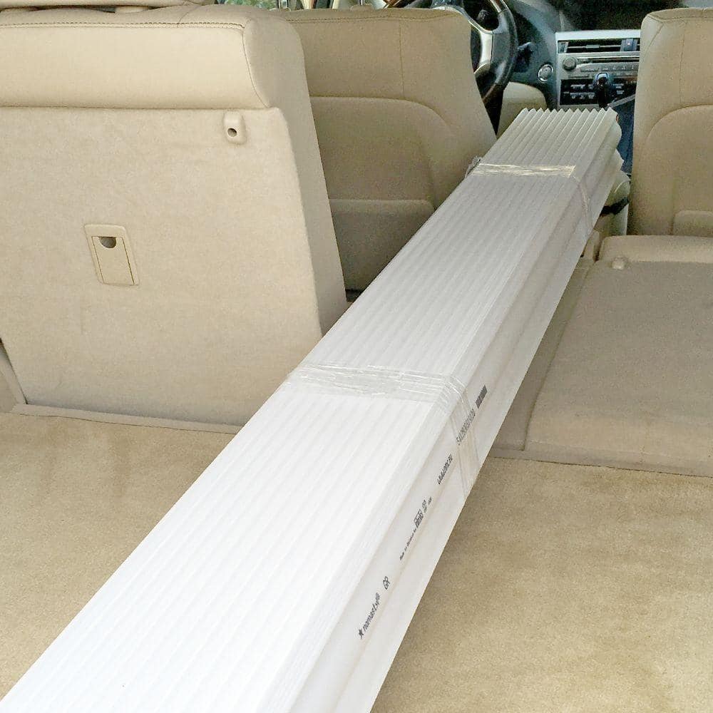 Nomastyl 1 in. x 2-1/2 in. x 78-3/4 in. Polystyrene Crown Moulding