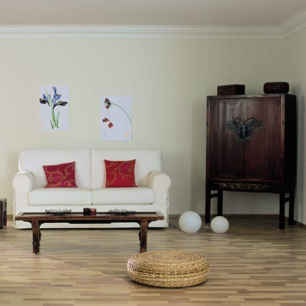 Nomastyl 1-1/2 in. x 8-3/4 in. x 78-3/4 in. Polystyrene Crown Moulding