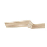 Ekena Millwork WM52 0.56 in. D x 2.75 in. W x 96 in. L Wood (White Oak) Crown Moulding