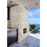 MSI White Oak 3D Ledger Corner 6 in. x 6 in. Honed Marble Wall Tile (2.5 sq. ft./Case)