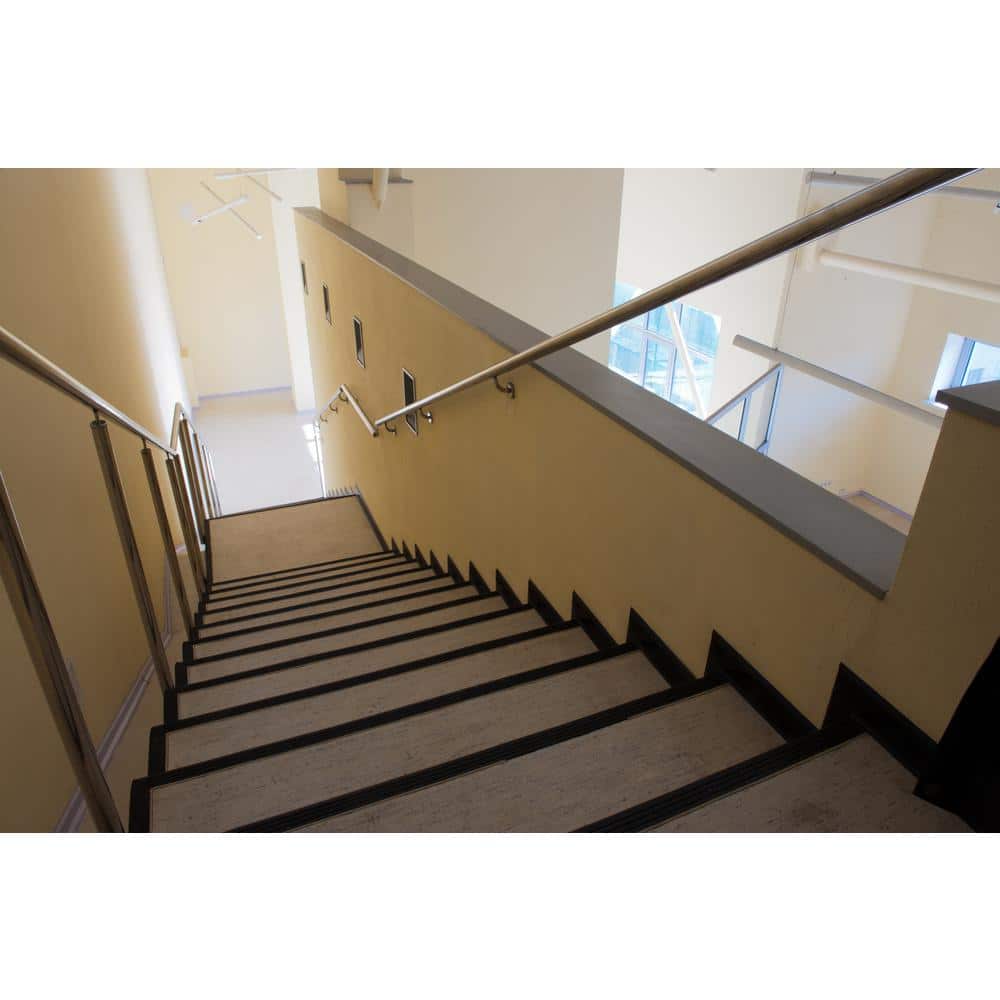 Onward 3-1/8 in. (80 mm) White General-Duty Zamak Handrail Bracket for Flat Bottom Handrail