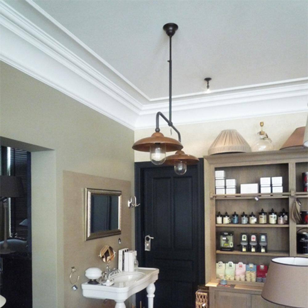 ORAC DECOR 10-1/2 in. x 10-5/8 in. x 78-3/4 in. Primed White Plain Polyurethane Crown Moulding