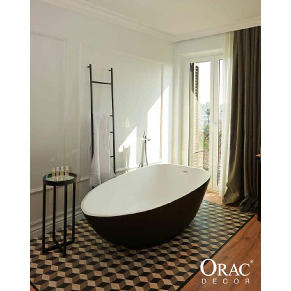 ORAC DECOR 7-1/2 in. x 5-1/2 in. x 78-3/4 in. Primed White Plain Polyurethane Crown Moulding (10-Pack)