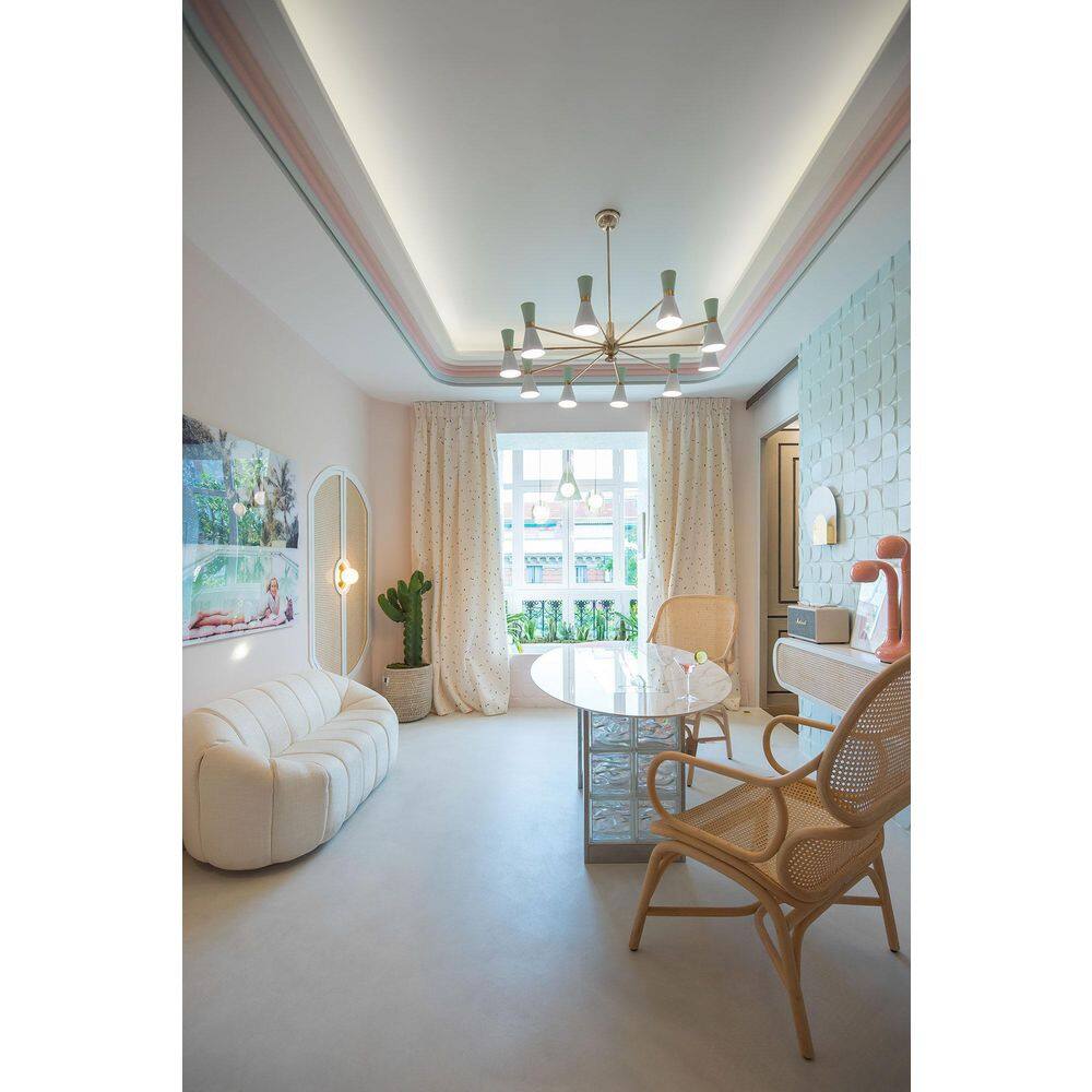 ORAC DECOR 7-1/2 in. x 3-7/8 in. x 78-3/4 in. Primed White Plain Polyurethane Crown Moulding (10-Pack)