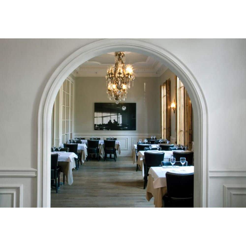 ORAC DECOR 6-1/2 in. x 7-5/8 in. x 78-3/4 in. Dentil Primed White High Density Polyurethane Crown Moulding