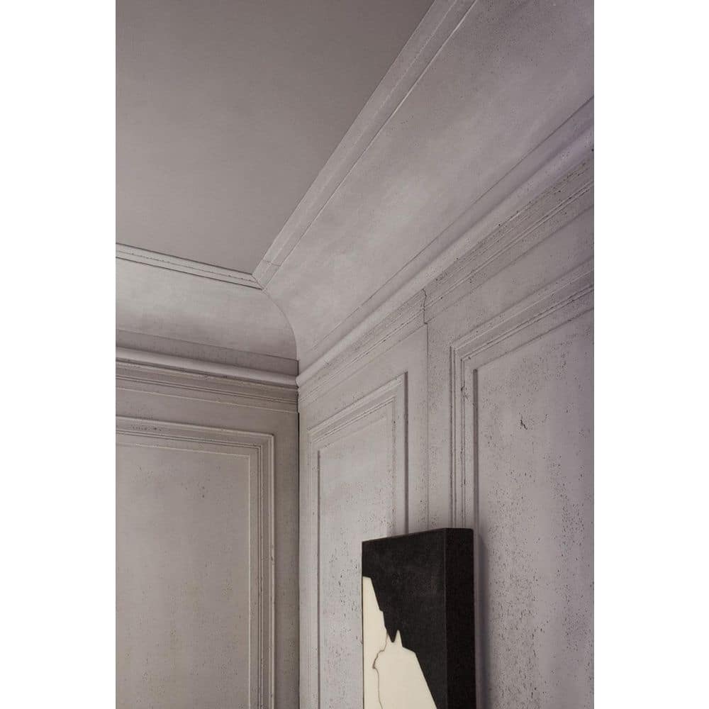 ORAC DECOR 8-1/2 in. x 6-1/4 in. x 78-3/4 in. Primed White Plain Polyurethane Crown Moulding (10-Pack)